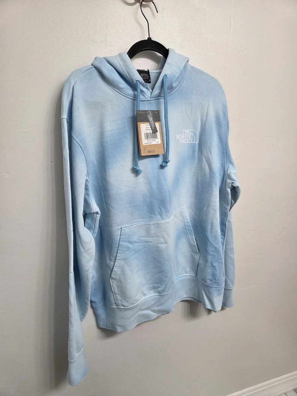 The North Face Men’s Pale Blue Pullover Hoodie